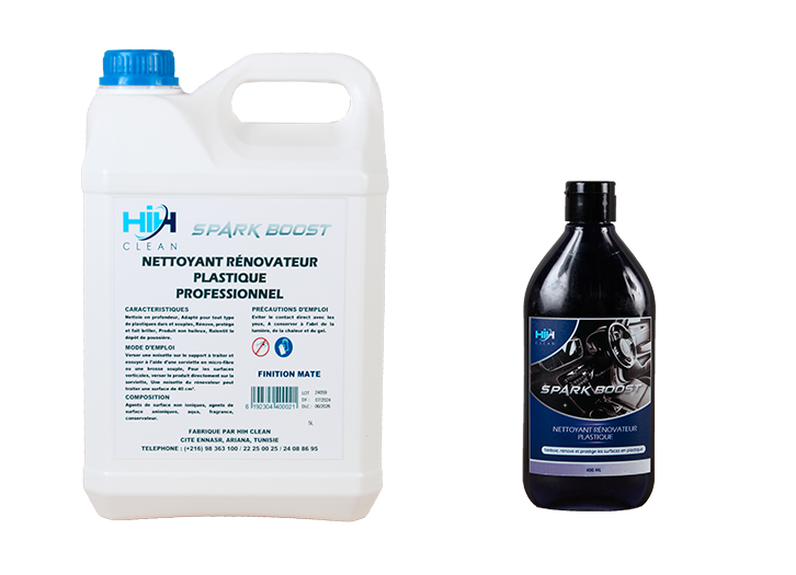 Nettoyant Rénovateur Plastique 400ml